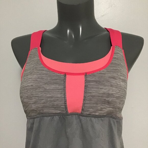 Lululemon Run: Stuff Your Bra Tank Size 10 - Picture 2 of 16